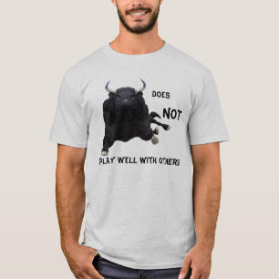 T-shirt Ne joue pas bien avec d'autres
