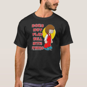 T-shirt Ne joue pas bien avec d'autres