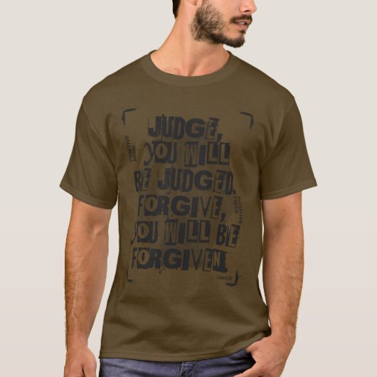 T-shirt Ne juge pas (Devant)