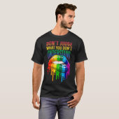 T-shirt Ne jugez pas ce que vous ne comprenez pas Lip Gay (Devant entier)