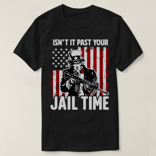 T-shirt Ne l'a-t-il pas passé votre temps de prison 2 (Design devant)