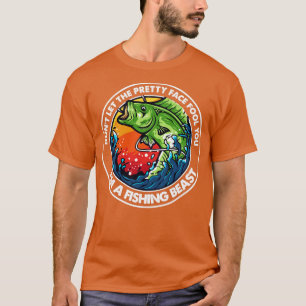 T-shirt Ne laissez pas joli visage vous tromper Je suis un
