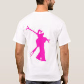 T-shirt Ne laissez pas la queue de cheval vous duper ! (Dos)