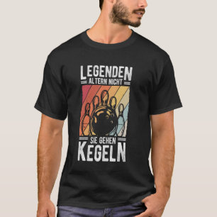 T-shirt NE LAISSEZ PAS L'ÂGE S'ÉPANOUIR, Retro, Légendes