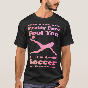 T-shirt ne laissez pas le beau visage vous tromper, je sui