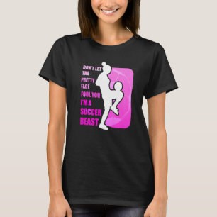 T-shirt Ne laissez pas le joli visage vous tromper - Funny