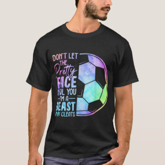 T-shirt Ne laissez pas le joli visage vous tromper Je suis