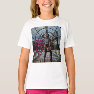 T-shirt Ne laissez pas le monde vous dire qui être