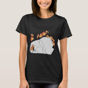 T-shirt Ne laissez pas les dindes vous abattre