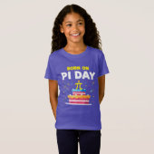 T-Shirt Né Le Jour Du Pi (Devant entier)