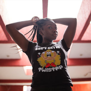 T-shirt Ne l'obtenez pas tordu Pretzel en colère