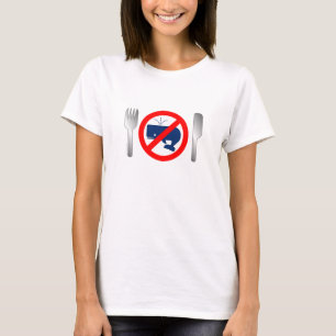 T-shirt "NE MANGEZ AUCUNE BALEINE"