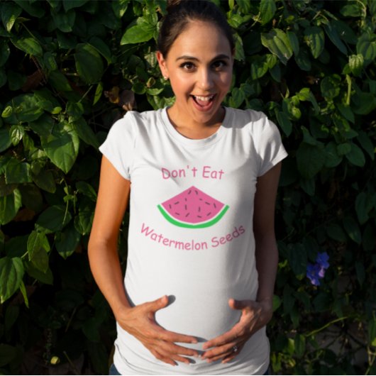 T-shirt Ne mangez pas de graines de pastèque