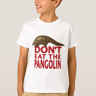 T-shirt Ne mangez pas le Pangolin