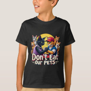 T-shirt Ne mangez pas nos animaux de compagnie Trump 2024