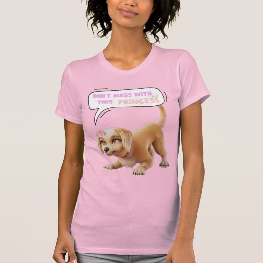 T-shirt Ne manquez pas cette princesse (Devant)