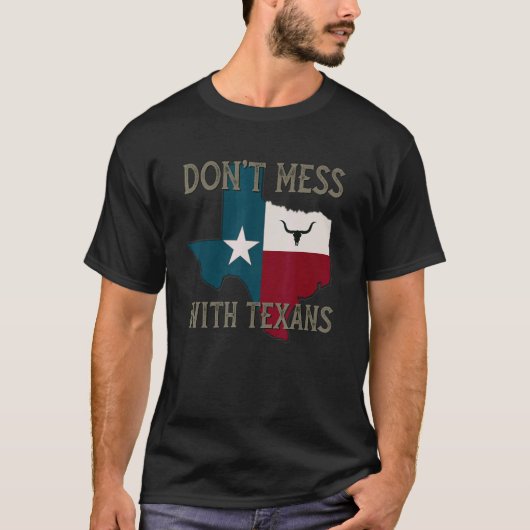 T-shirt Ne manquez pas le Texas Longhorn Lone Star Stat (Devant)