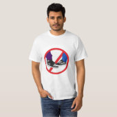 T-shirt Ne Marche Pas Sur Mon Style (Devant entier)