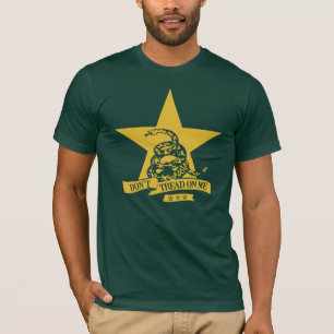 T-shirt Ne marchez pas le tee - shirt #1 - le drapeau de