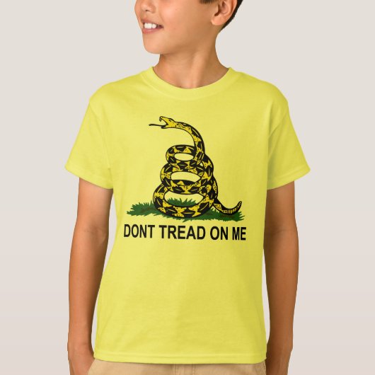 T-shirt Ne marchez pas sur moi (Devant)