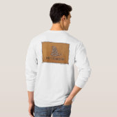 T-shirt ne marchez pas sur moi (Dos entier)