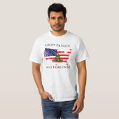 T-shirt Ne marchez pas sur moi (Devant entier)
