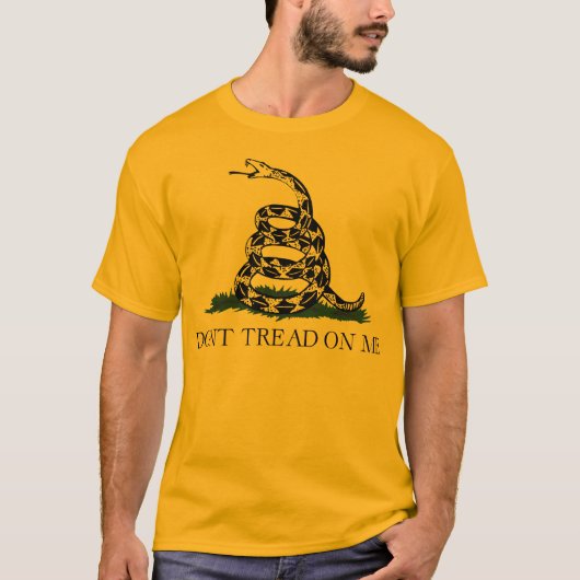 T-shirt Ne marchez pas sur moi (Devant)