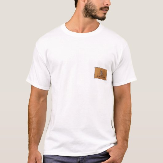 T-shirt ne marchez pas sur moi 3x5 (Devant)