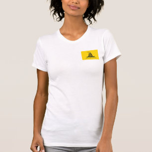 T-shirt Ne marchez pas sur moi - drapeau de Gadsden -