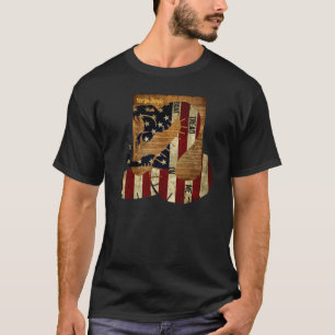 T-shirt Ne marchez pas sur moi et la constitution