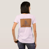 T-shirt ne marchez pas sur moi image de serpent (Dos entier)