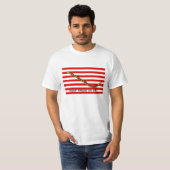 T-shirt "ne marchez pas sur moi" le cric de marine (Devant entier)