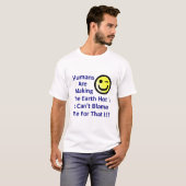 T-SHIRT NE ME BLÂME PAS (Devant entier)