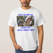 T-SHIRT NE ME BLÂMEZ PAS (Devant)