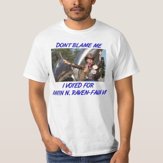 T-SHIRT NE ME BLÂMEZ PAS (Devant)