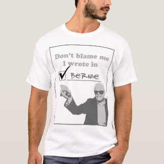 T-shirt Ne me blâmez pas