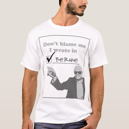 T-shirt Ne me blâmez pas (Devant)