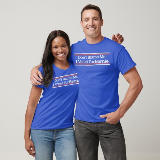 T-shirt Ne me blâmez pas que j'ai voté pour des ponceuses (Unisexe)