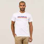 T-shirt Ne me blâmez pas que j'ai voté pour McCain (Devant entier)
