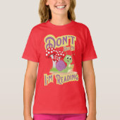 T-shirt Ne me bourre pas Je lis un mignon escargot (Devant)