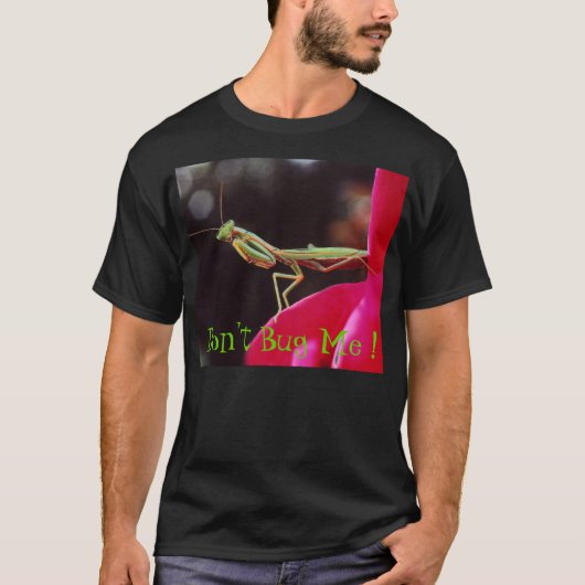 T-shirt Ne me branchez pas sur table d'écoute ! (Devant)