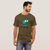 T-shirt ne me branchez pas sur table d'écoute (Devant entier)