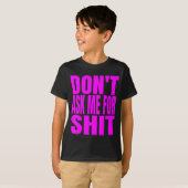 T-shirt Ne me demandez pas  (Devant entier)
