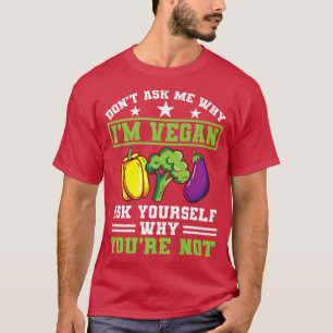 T-shirt Ne me demandez pas pourquoi je suis Vegan Protein
