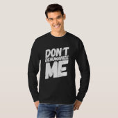 T-shirt Ne Me Déshumanisez Pas (Devant entier)