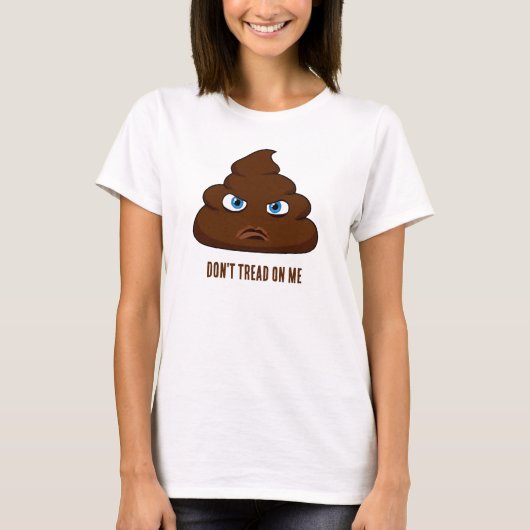 T-shirt Ne me fais pas de bruit Poo (Devant)