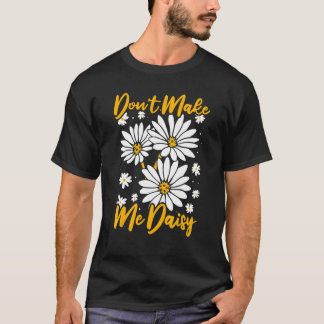 T-shirt Ne me fais pas marguerite Marguerite Jardin Hobb
