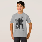 T-shirt Ne me fais pas utiliser ceci ! (Accordéon) (Devant entier)