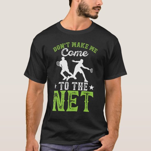 T-shirt Ne me faites pas venir sur le Net (Devant)