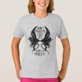 T-shirt Ne me forcez pas à appeler mes singes ailés™ (Devant)